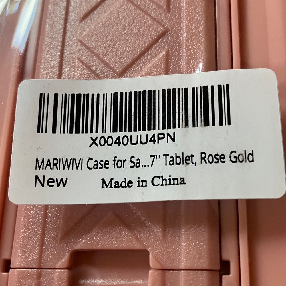 Rose Gold Tablet Case for 7" Tablets